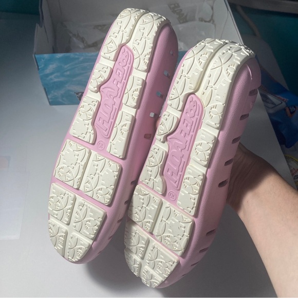 Floafers Posh Driver Womens Water Shoes Size 10 Lilac/white Beach Summer - Picture 5 of 6
